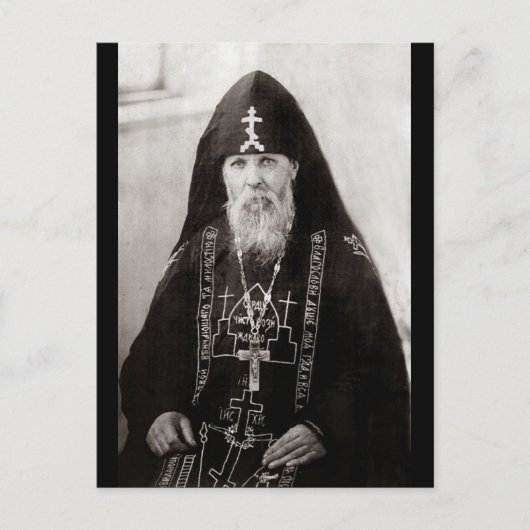 Orthodoxe Schema Monk Postkarte (Vorderseite)