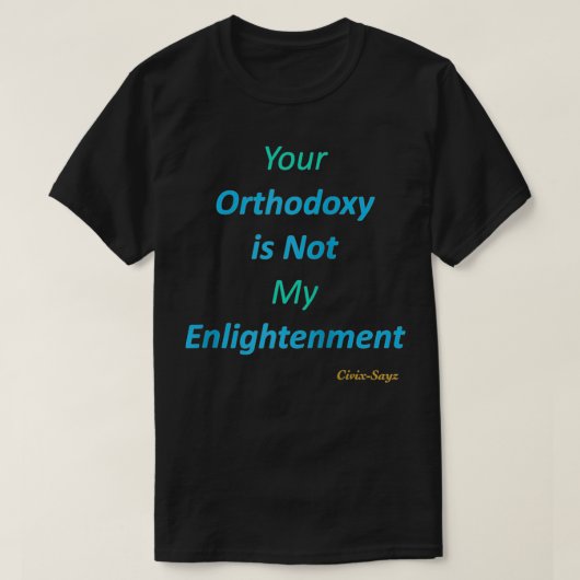 Orthodoxe T-Shirt (Design vorne)
