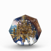 Orthodoxe Weihnachten. Die reiche Dekoration Fotoblock (Vorderseite)