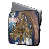 Orthodoxe Weihnachten. Die reiche Dekoration Laptopschutzhülle (Vorderseite Links)