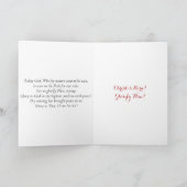 Orthodoxe Weihnachtskarte Einladung (Innenseite)