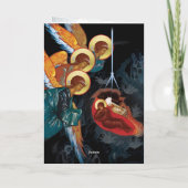 Orthodoxe Weihnachtskarten Feiertagskarte (Rückseite)