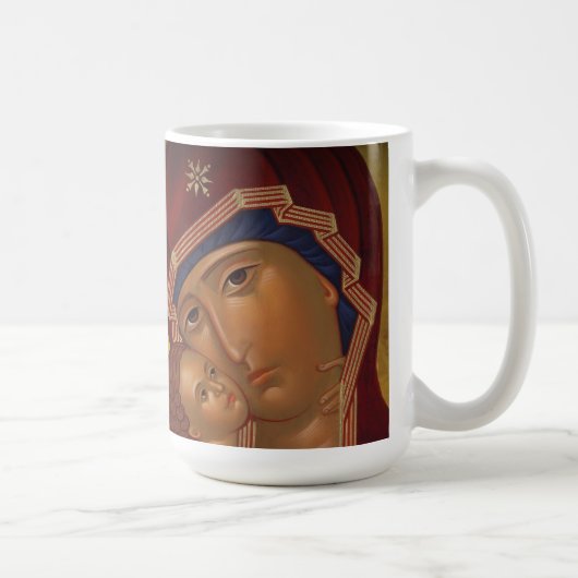 Orthodoxe WeihnachtsTasse mit Ikonen Kaffeetasse (Rechts)