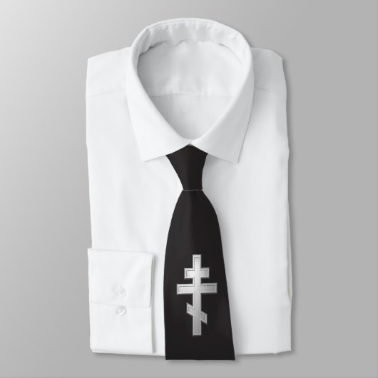 Orthodoxenkreuz Krawatte (Gebunden)
