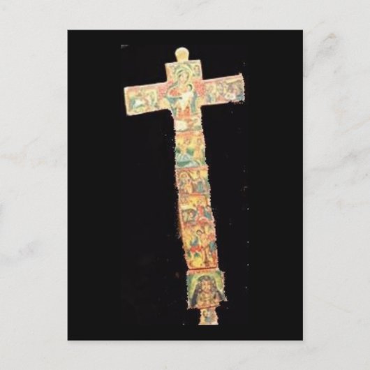 Orthodoxenkreuz Postkarte (Vorderseite)