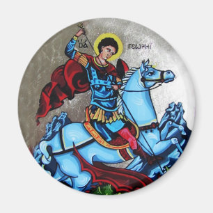 Orthodoxer Ikonen-Magnet St George Magnet