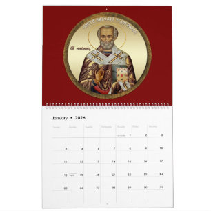 Orthodoxer Kalender 2025