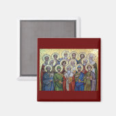 Orthodoxer Magnet für Heiler und Unmerzenarien (Vorderseite/Rückseite)