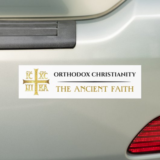 Orthodoxes Christentum der alte Glaube Autoaufkleber (Auf Auto)