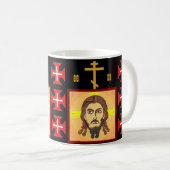 Orthodoxes christliches kaffeetasse (VorderseiteRechts)