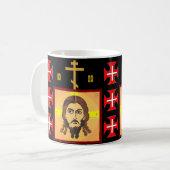Orthodoxes christliches kaffeetasse (Vorderseite Links)