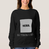 Orthodoxes Crosspulli Sweatshirt (Vorderseite)