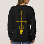 Orthodoxes Crosspulli Sweatshirt (Rückseite)