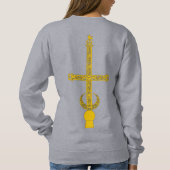 Orthodoxes Crosspulli Sweatshirt (Rückseite)