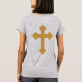 Orthodoxes Crosspulli T-Shirt (Rückseite)