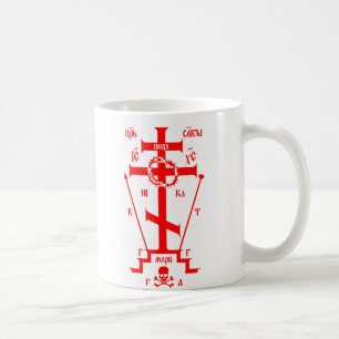 Orthodoxes großes Schema Ostern Kaffeetasse