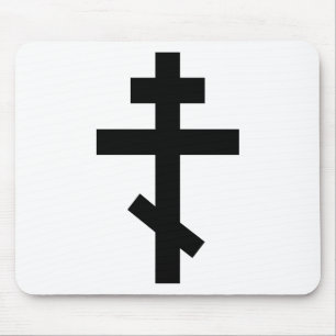 Orthodoxes Kreuz Mousepad