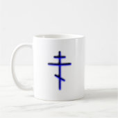 orthodoxes Kreuz orthodox cross Kaffeetasse (Links)