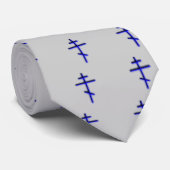 orthodoxes Kreuz orthodox cross Krawatte (Gerollt)