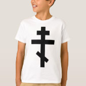 Orthodoxes Kreuz T-Shirt (Vorderseite)