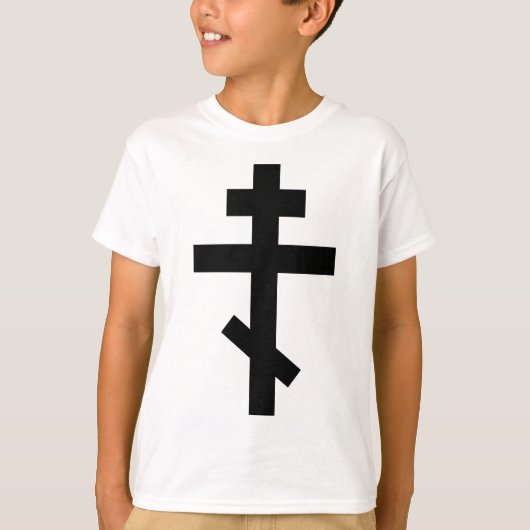 Orthodoxes Kreuz T-Shirt (Vorderseite)