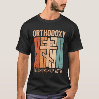 Orthodoxes Orthodoxes Kreuz Orthodoxie Kirche a T-Shirt