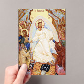 Orthodoxes Symbol der Anastasenresurrektion Acryleinladungen (Insitu (Handheld))