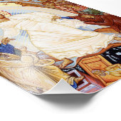 Orthodoxes Symbol der Anastasenresurrektion Fotodruck (Ecke)