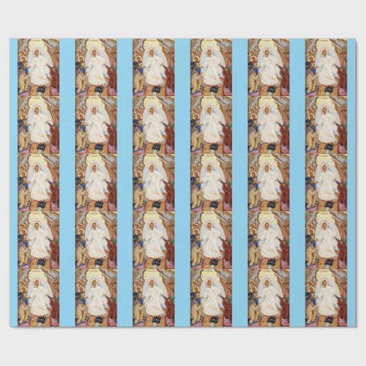 Orthodoxes Symbol der Anastasenresurrektion Geschenkpapier (Flach)