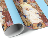 Orthodoxes Symbol der Anastasenresurrektion Geschenkpapier (Rolleneckpunkt)