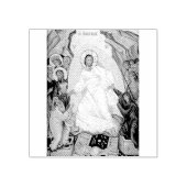 Orthodoxes Symbol der Anastasenresurrektion Gummistempel (Prägung)