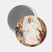 Orthodoxes Symbol der Anastasenresurrektion Magnet (Vorderseite/Rückseite)