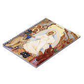 Orthodoxes Symbol der Anastasenresurrektion Notizblock (Linke Seite)