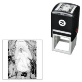 Orthodoxes Symbol der Anastasenresurrektion Permastempel (Beispiel)