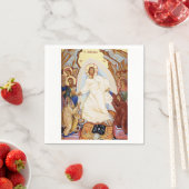 Orthodoxes Symbol der Anastasenresurrektion Serviette (Beispiel)