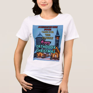 Orthodoxes Weihnachten Tri-Blend Shirt