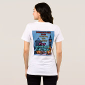 Orthodoxes Weihnachten Tri-Blend Shirt (Rückseite voll)