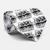 Orthodoxie G.K. Chesterton Grunge Krawatte (Gerollt)