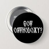 Orthodoxie got? button (Vorne & Hinten)