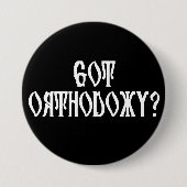 Orthodoxie got? button (Vorderseite)