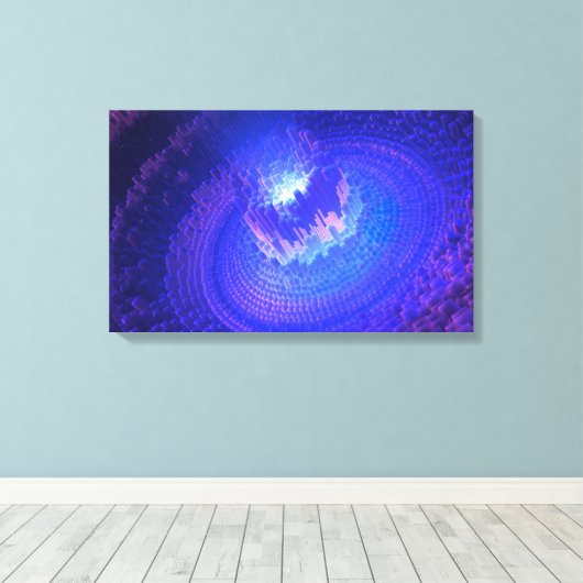 Orthohedron Leinwanddruck (Insitu (Holzboden))