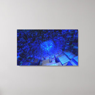 Orthohedron Leinwanddruck