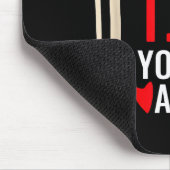 Orthopäde Ich will Tibia dein Valentinsgruß Gif Mousepad (Ecke)