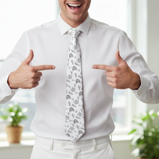 Orthopädie Anatomie des Arztes Krawatte