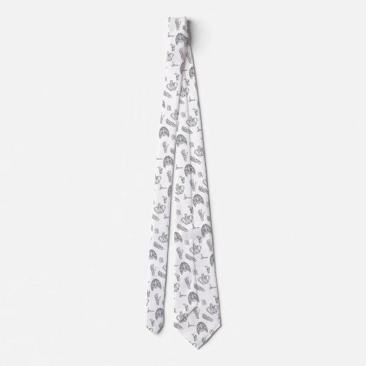 Orthopädie Anatomie des Arztes Krawatte (Rückseite)