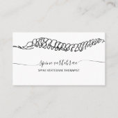 Orthopädie Arzt Chirurgen Massagetherapeut Visitenkarte (Vorderseite)