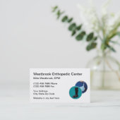 Orthopädie Ärzteamt Moderne Visitenkarten Visitenkarte (Stehend Vorderseite)