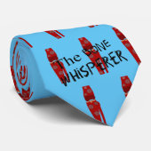 Orthopädie Ärztin Chirurgin Blaue Krawatte (Gerollt)