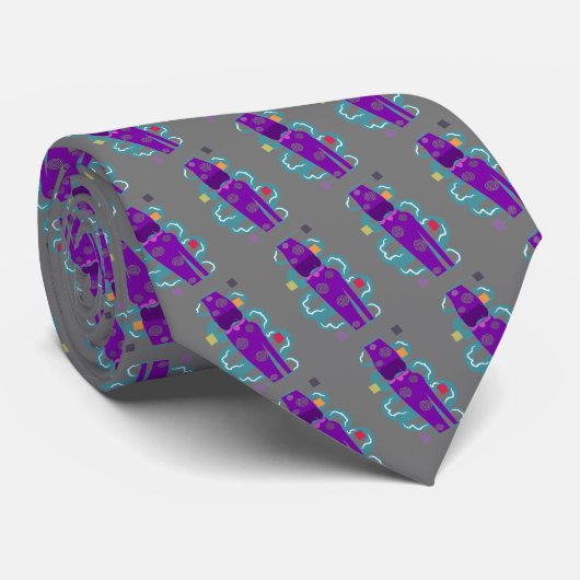 Orthopädie Ärztin Grau Krawatte (Gerollt)