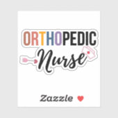 Orthopädie Aufkleber (Blatt)